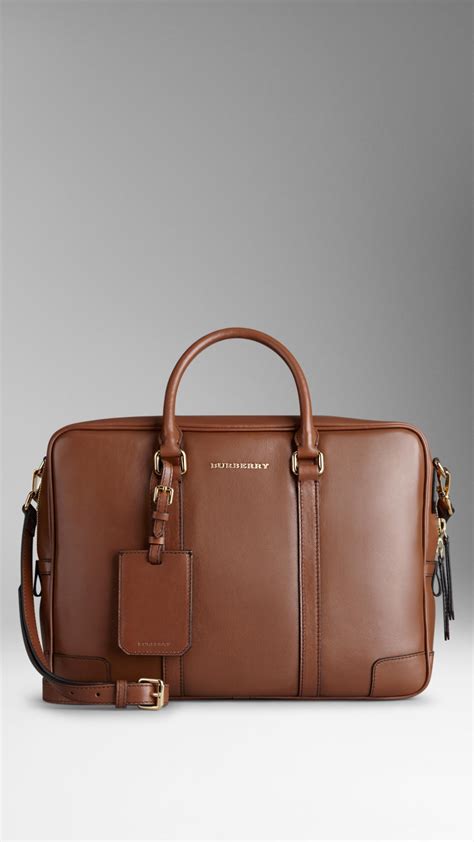 burberry crossbody briefcase|Burberry leather briefcase for men.